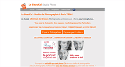 Desktop Screenshot of lebeaukal.fr